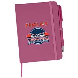 TaskRight Afton Notebook with Pen - Full Color