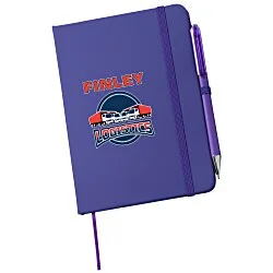 TaskRight Afton Notebook with Pen - Full Color