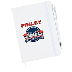 TaskRight Afton Notebook with Pen - Full Color