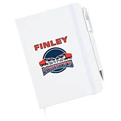 TaskRight Afton Notebook with Pen - Full Color