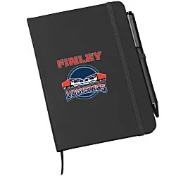 TaskRight Afton Notebook with Pen - Full Color