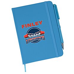 TaskRight Afton Notebook with Pen - Full Color