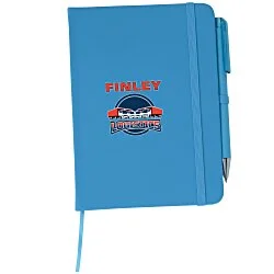 TaskRight Afton Notebook with Pen - Full Color