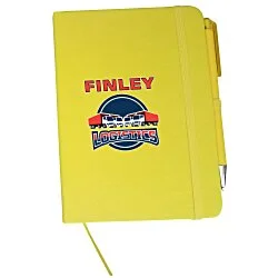 TaskRight Afton Notebook with Pen - Full Color