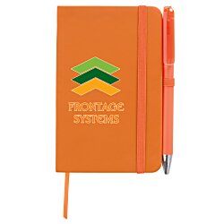 TaskRight Afton Notebook with Pen - 5-1/2" x 3-1/2" - Full Color