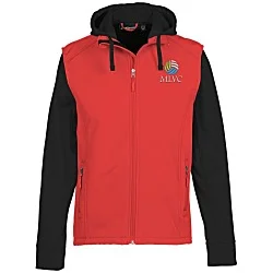 Alpha Colorblock Hooded Soft Shell Jacket