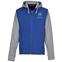 Alpha Colorblock Hooded Soft Shell Jacket
