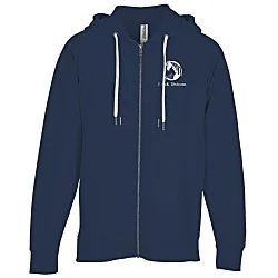 Independent Trading Co. Icon Lightweight Loopback Terry Zip Hoodie - Screen