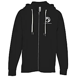 Independent Trading Co. Icon Lightweight Loopback Terry Zip Hoodie - Screen