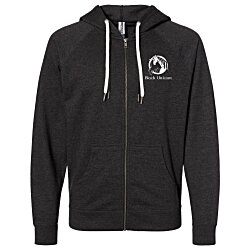 Independent Trading Co. Icon Lightweight Loopback Terry Zip Hoodie - Screen