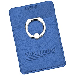 Leeman Shimmer Phone Wallet with Ring Stand