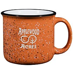 Campfire Ceramic Mug - Colors - 15 oz. - Laser Engraved