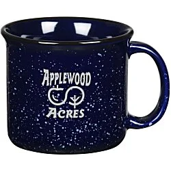Campfire Ceramic Mug - Colors - 15 oz. - Laser Engraved