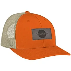 Yupoong Retro Trucker Cap - Laser Engraved Patch