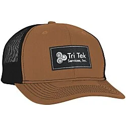 Transporter Snapback Meshback Cap - Laser Engraved Patch
