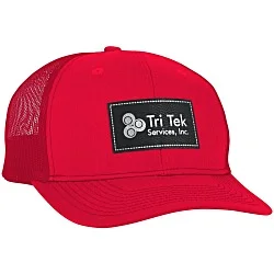 Transporter Snapback Meshback Cap - Laser Engraved Patch