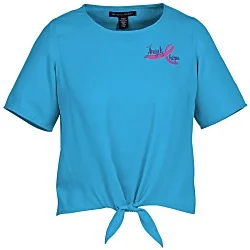 Perfect Fit Tie-Front Blouse - Ladies'