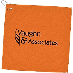 Microfiber Golf Towel - 15" x 15" - 24 hr