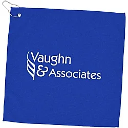 Microfiber Golf Towel - 15" x 15" - 24 hr