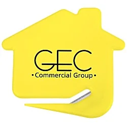 Magnetic House Shaped Letter Slitter - Opaque