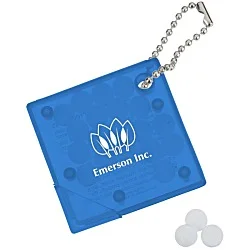 Square Mint Keychain