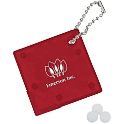 Square Mint Keychain