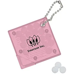 Square Mint Keychain