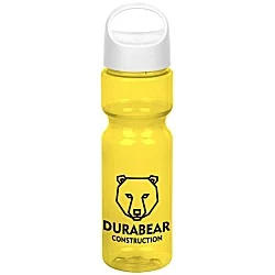 Olympian Bottle with Oval Crest Lid - 28 oz.