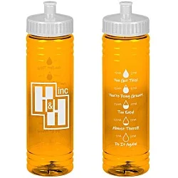 Halcyon Water Bottle with Droplet Graphics - 24 oz.