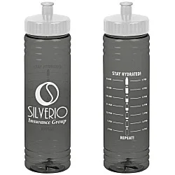 Halcyon Water Bottle with Stay Hydrated Graphics - 24 oz.