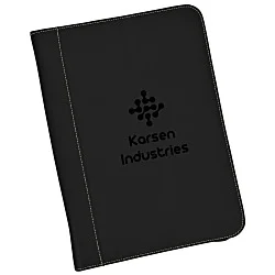 Hamilton 3-Ring Binder Zippered Padfolio