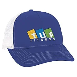 Five Panel Mesh Back Trucker Cap