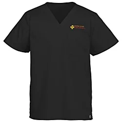 Wink Mechanical Stretch Chest Pocket V-Neck Top - Men's