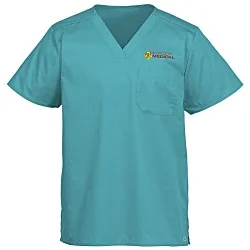 Wink Mechanical Stretch Chest Pocket V-Neck Top - Men's