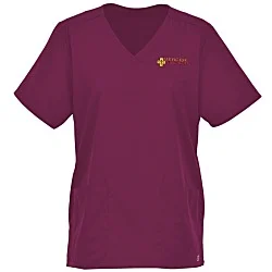Wink Mechanical Stretch V-Neck Top - Ladies'