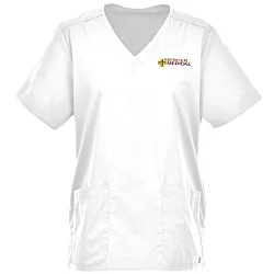Wink Mechanical Stretch V-Neck Top - Ladies'