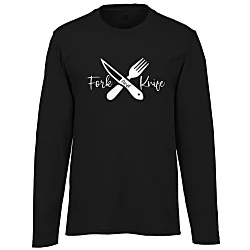 District Recycled Long Sleeve T-Shirt - Screen