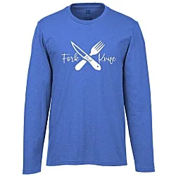 District Recycled Long Sleeve T-Shirt - Screen