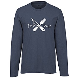 District Recycled Long Sleeve T-Shirt - Screen