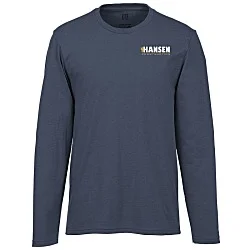 District Recycled Long Sleeve T-Shirt - Embroidered