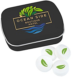 Mint Tin with Imprinted Mints