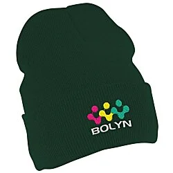 Jersey Lined Knit Cuff Beanie