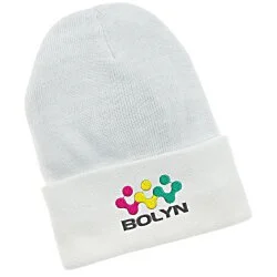 Jersey Lined Knit Cuff Beanie