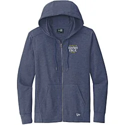 New Era Lightweight Full-Zip Waffle Hoodie - Men's