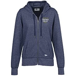 New Era Lightweight Full-Zip Waffle Hoodie - Ladies'