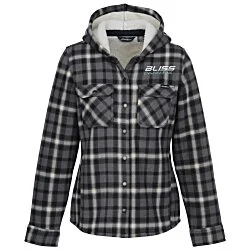 Eddie Bauer Sherpa-Lined Fleece Shirt Jacket - Ladies'