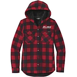 Eddie Bauer Sherpa-Lined Fleece Shirt Jacket - Ladies'