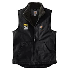 Carhartt Washed Duck Sherpa Lined Vest