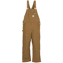 Carhartt Quilt Lined Firm Duck Bib Overalls