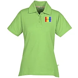 Ringspun Combed Cotton Jersey Polo - Ladies' - Full Color